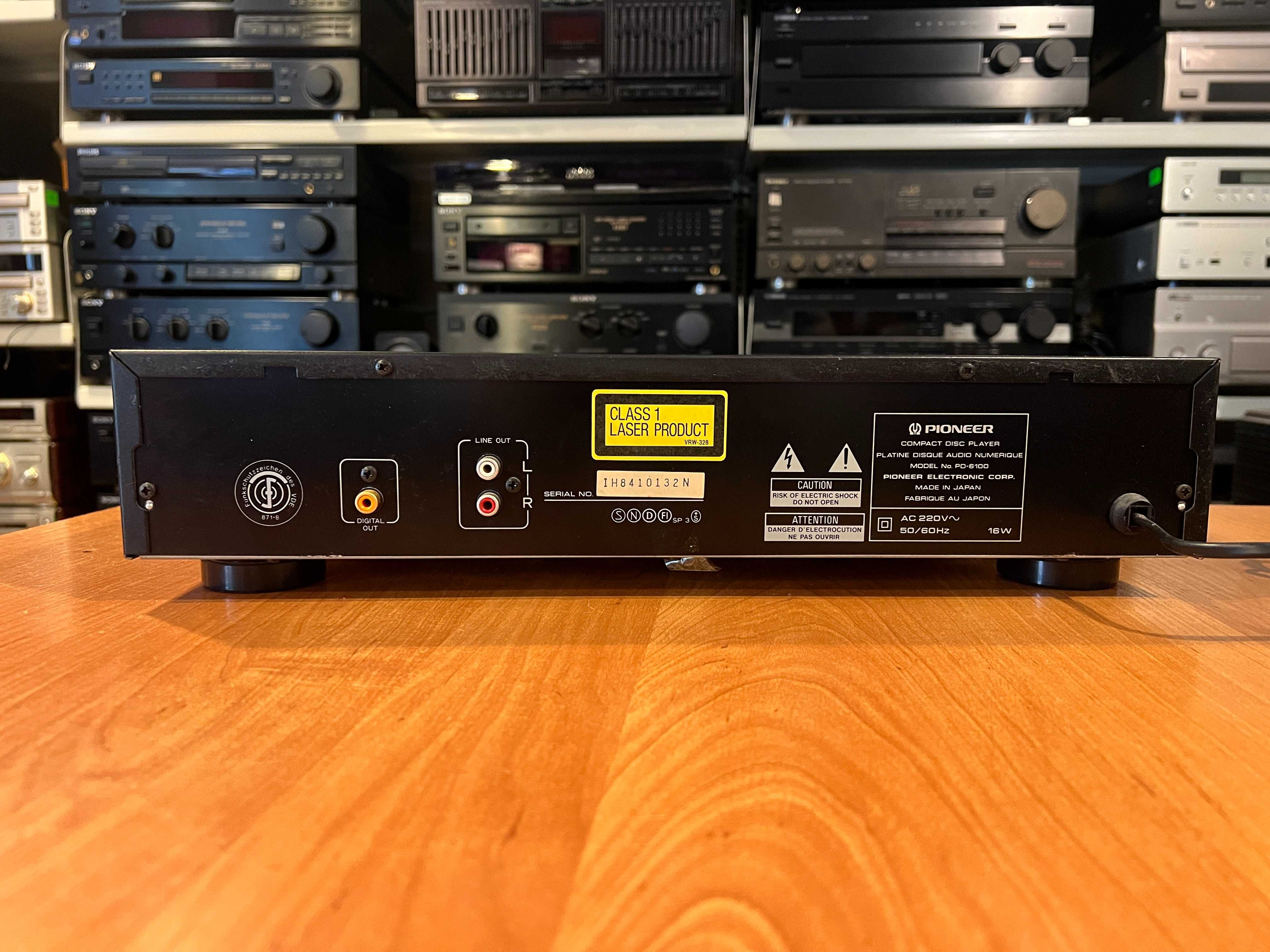 Odtwarzacz płyt CD Pioneer PD-6100 Burr-Brown PCM56P Audio Room
