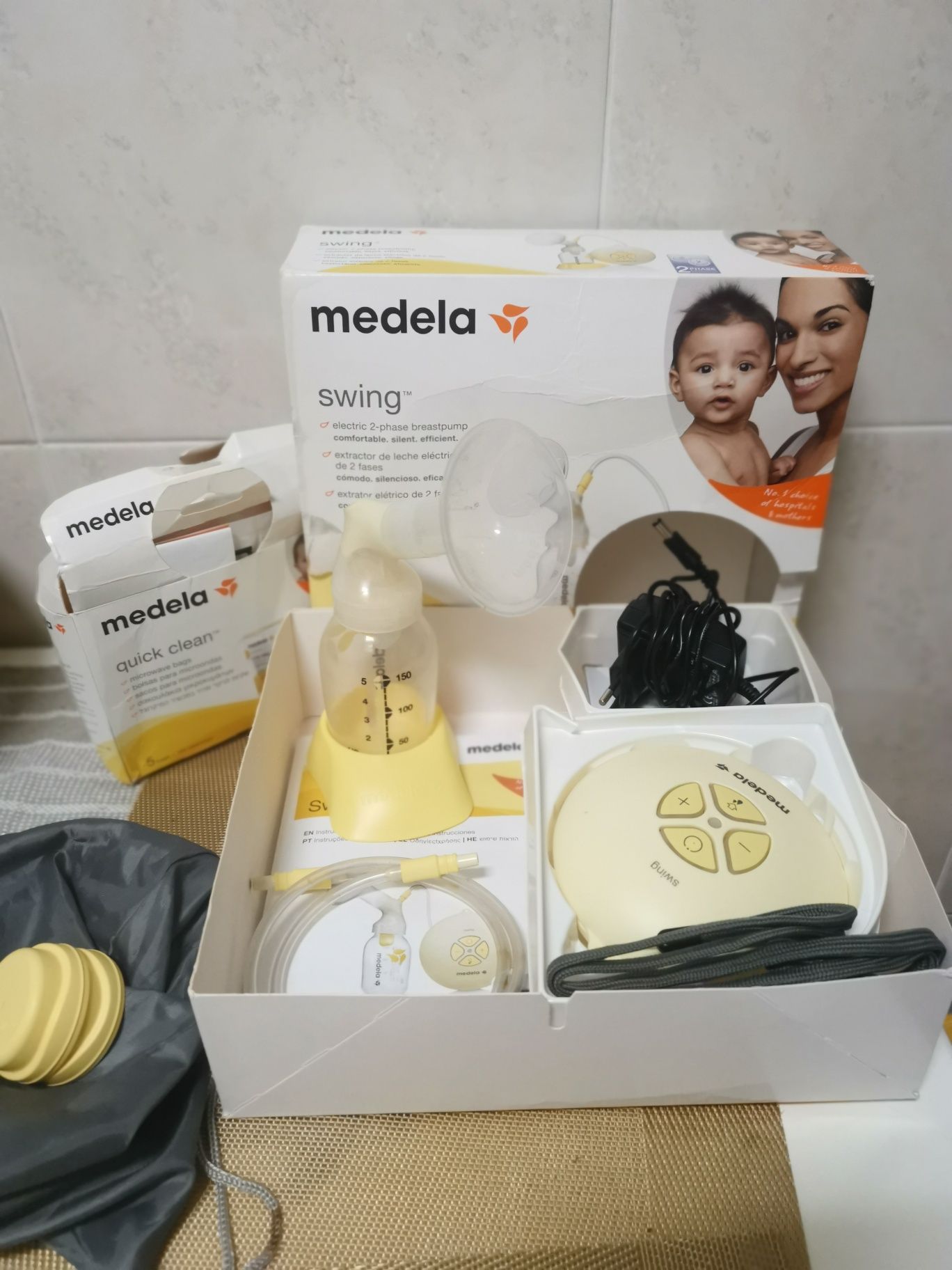 Bomba  Amamentação eléctrica da Medela