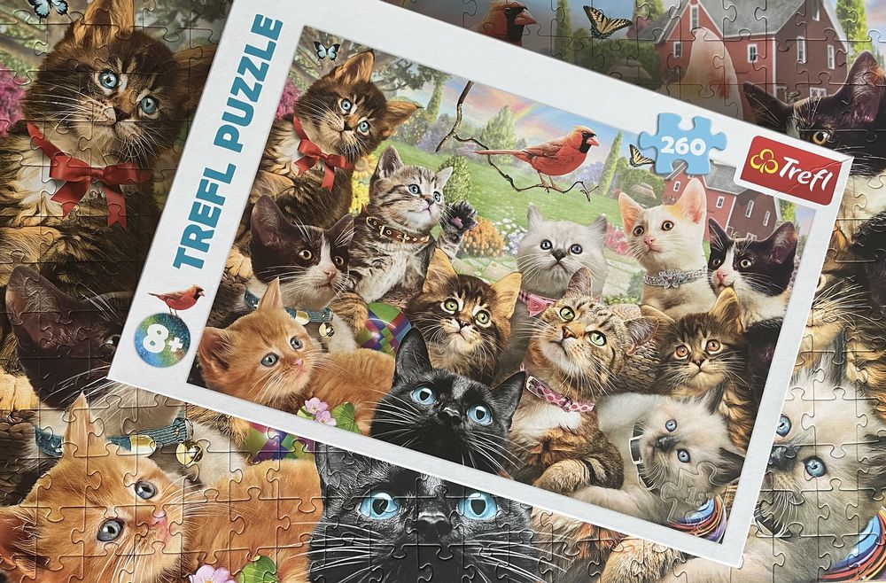 Puzzle z kotami Trefl
