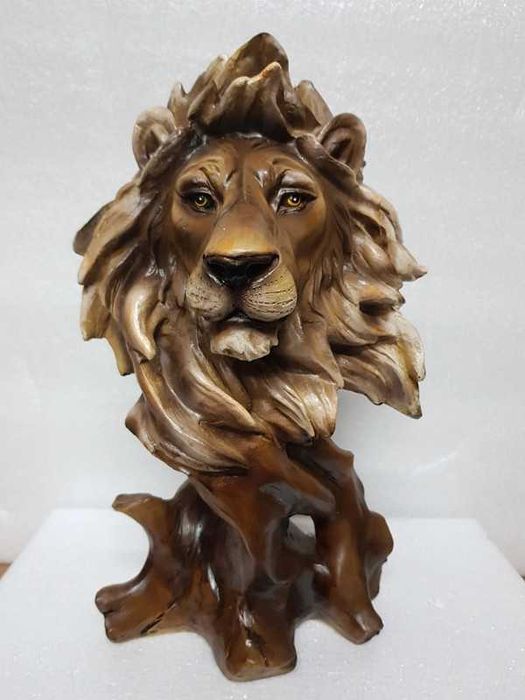 Estatueta Leão em Marfinite