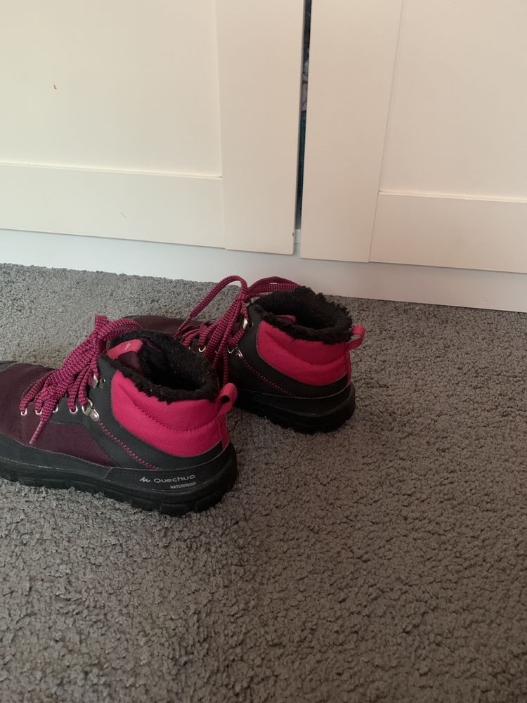 Zimowe buty trapery Quechua 35