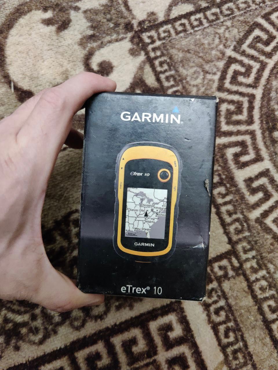 Измеритель площади поля Garmin eTrex 10, GPS- навигатор