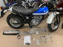 Suzuki RV 125 RV200 Van Van Tłumik Wydech firmy BlackWidow Jak Nowy