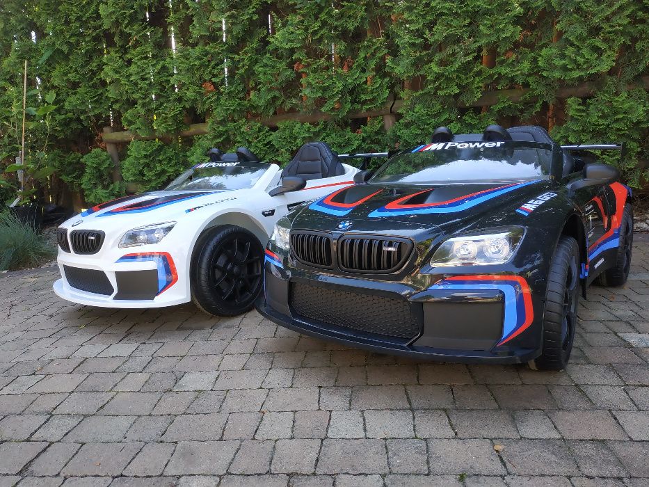 Auto na Akumulator BMW M6 GT3 # "KLIMATYZACJA " PILOT # SKÓRA