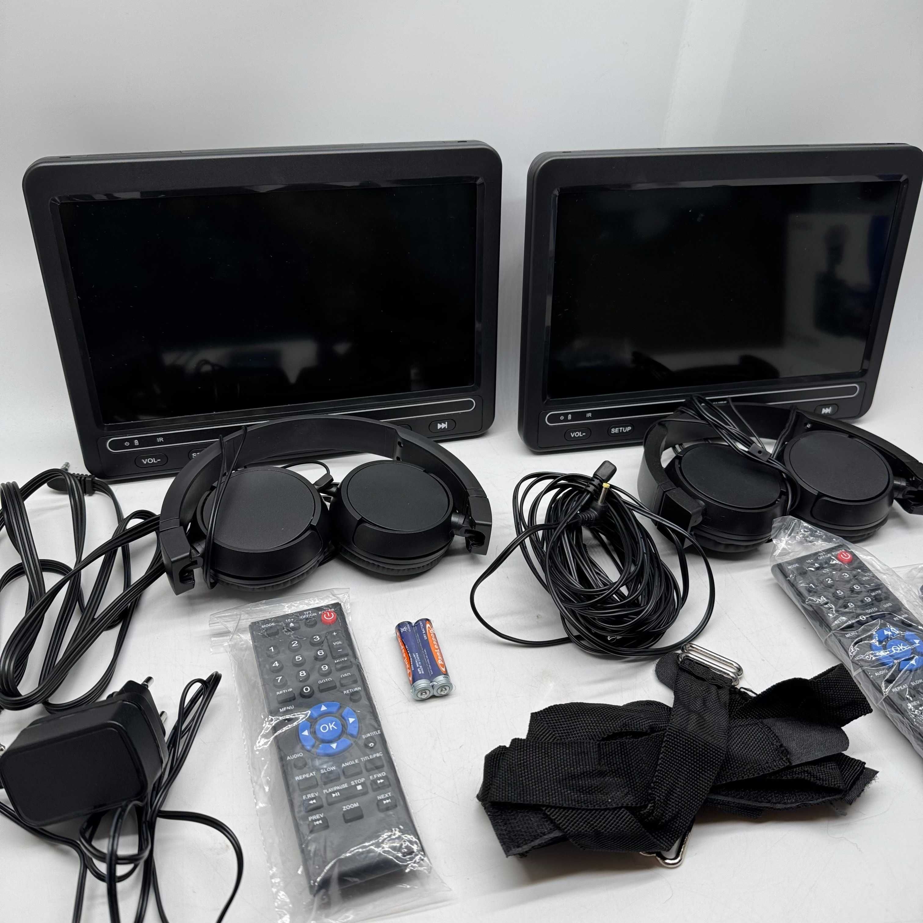 Przenośne DVD samochodowe NAVISKAUTO BN1205B USB SD 10,5" Akumulator