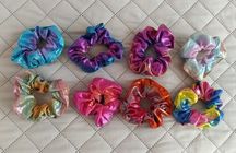 Duża gumka frotka owijka do włosów scrunchie
