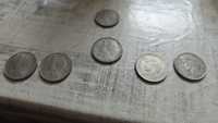 Conjunto de  6 moedas de 25 escudos