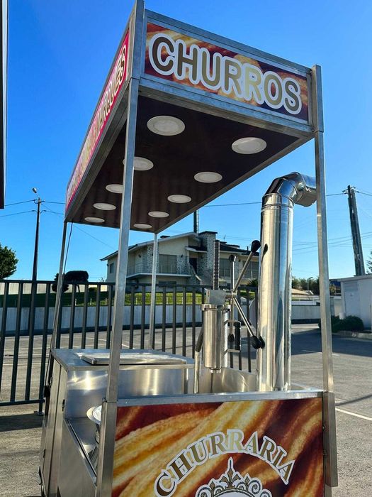 Fabrico de Carrinhos De Churros - Pipocas