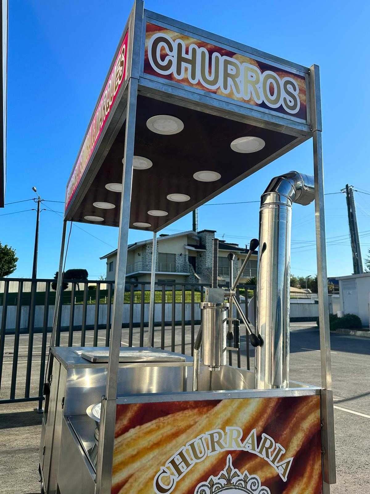 Fabrico de Carrinhos De Churros - Pipocas