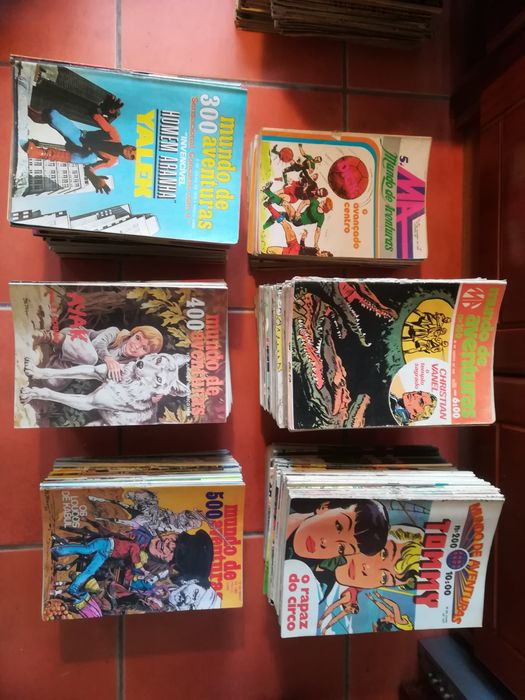 549 Livros do Mundo de Aventuras V Série