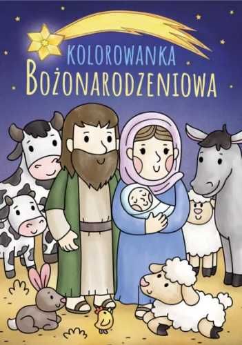 Kolorowanka Bożonarodzeniowa - Marcin Łaptos, Anna Wiśnicka