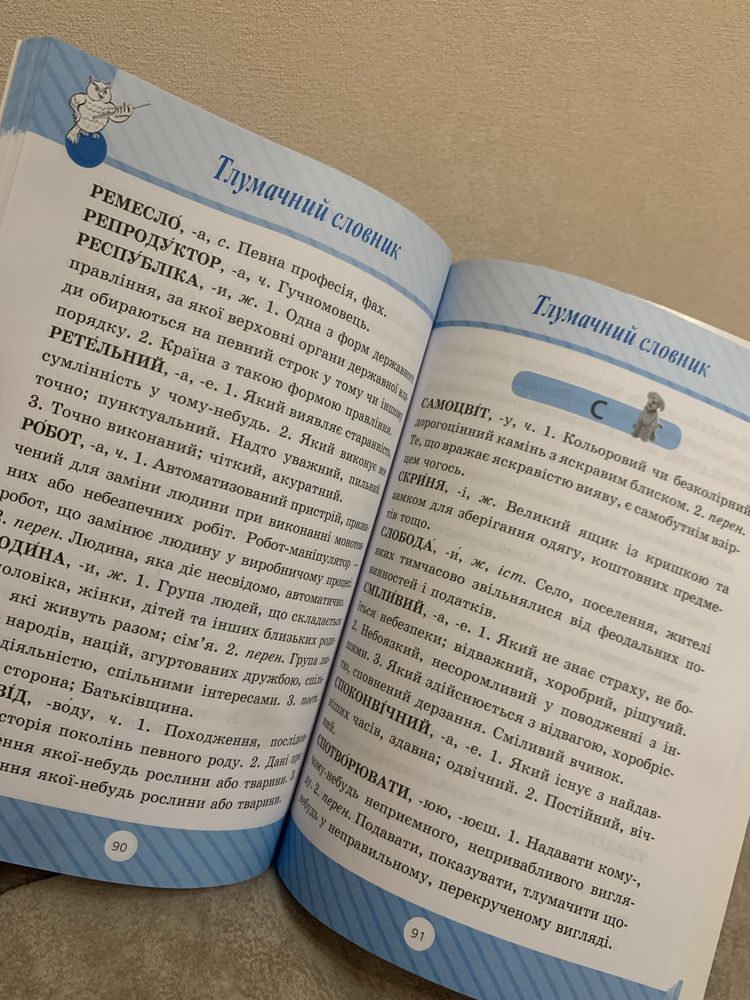 Словник 6 в одному 1-4 класи