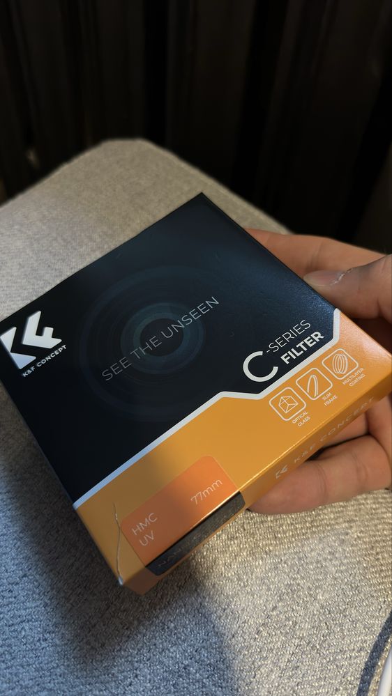 Filtr hmc uv k&f concept 77mm