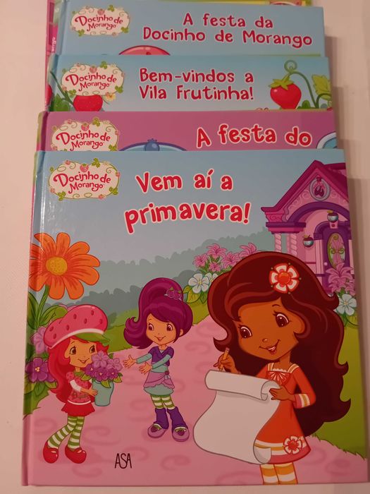 Livros infatis - Docinho de Morango