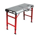 Przenośny stół spawalniczy stalowy 1068x535mm ocynk 454kg regulowa wys