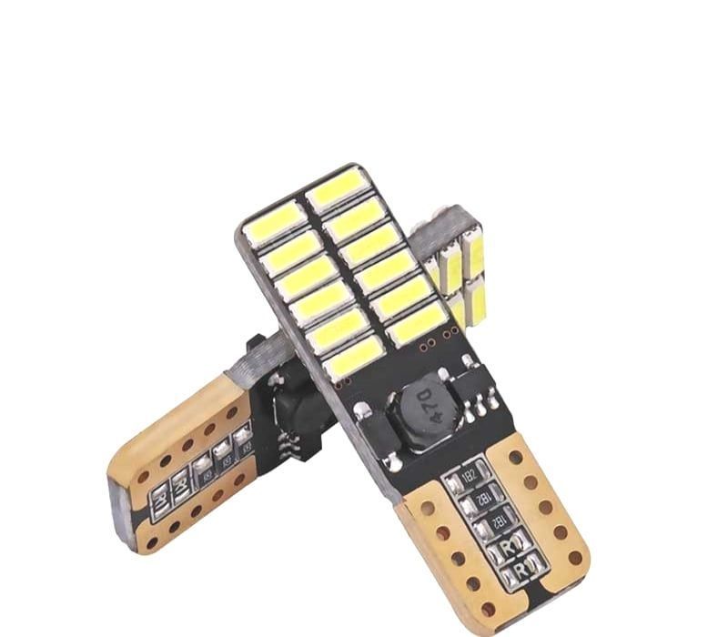 LÂMPADA T10 LED 24 SMD CANBUS