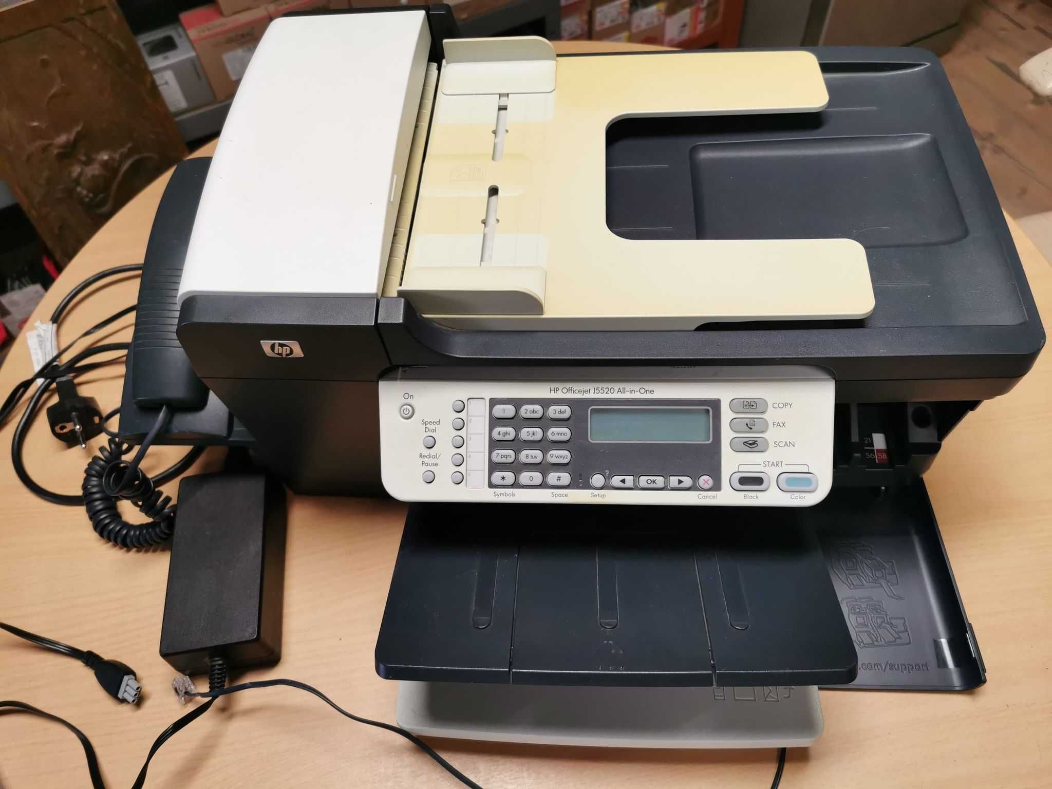 NOWOŚĆ HP OFFICEJET J5520 fax, scan ,ksero, telefon ,drukarka ,tanio