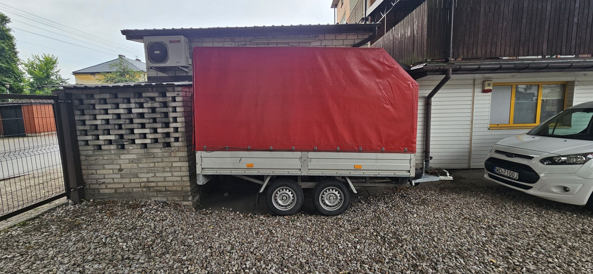 Sprzedam Przyczepka Rydwan Platforma Hochlader 306 cm