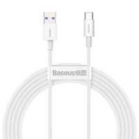 Baseus Superior kabel USB - USB Typ C 66 W 6A 2 m Biały