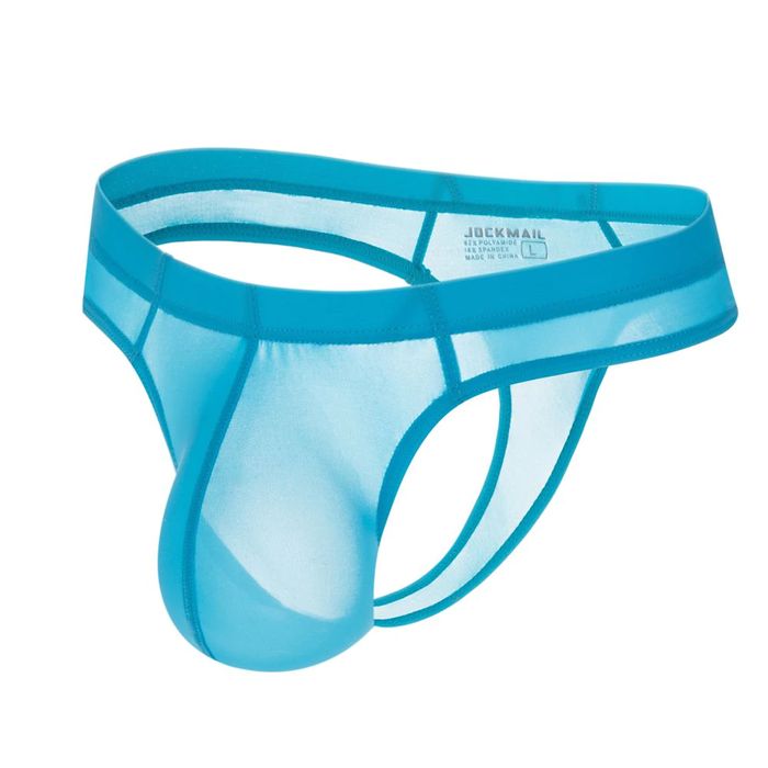 Męskie przeźroczyste stringi JOCKMAIL - XL
