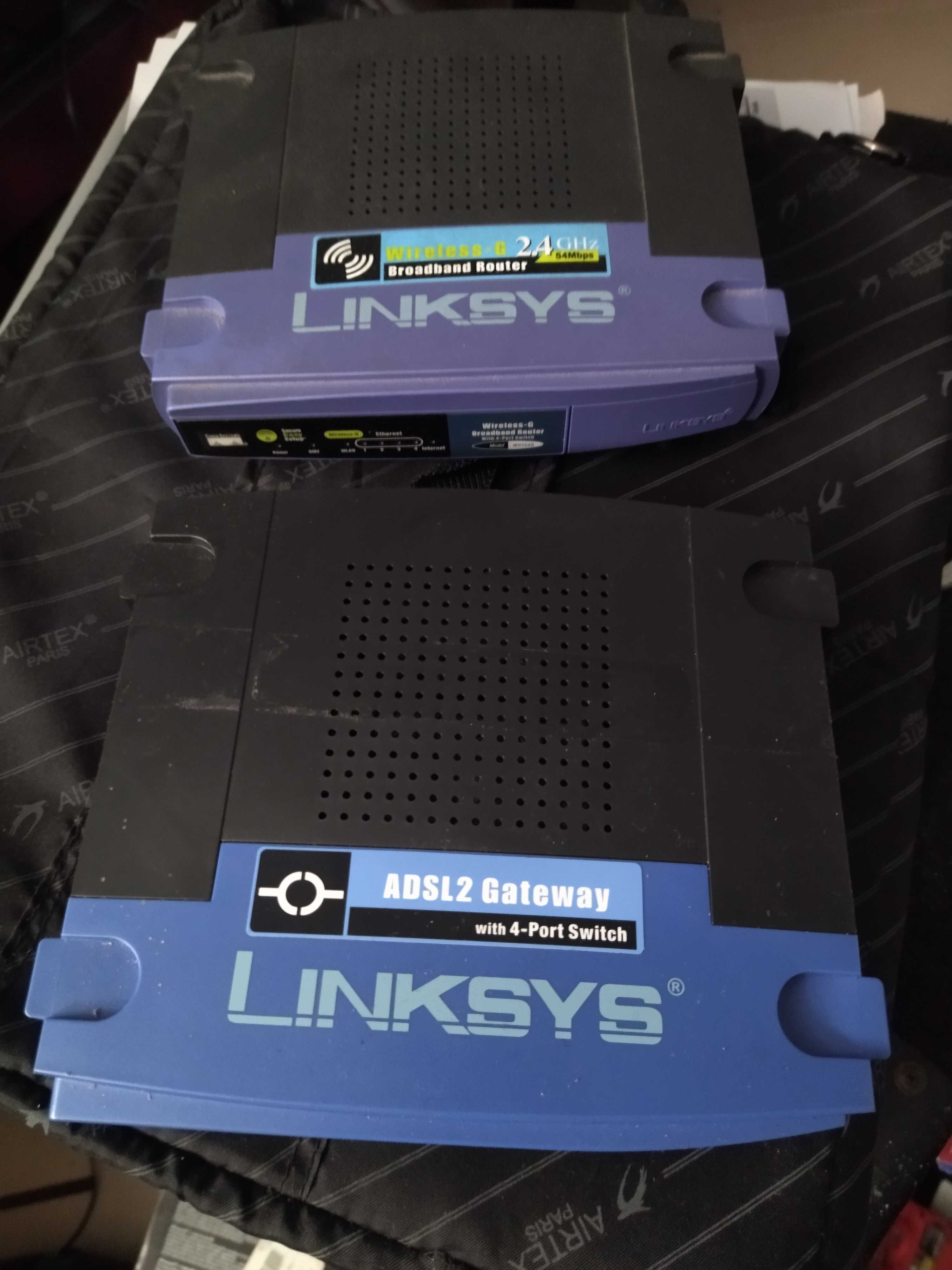 Router linksys, port switch