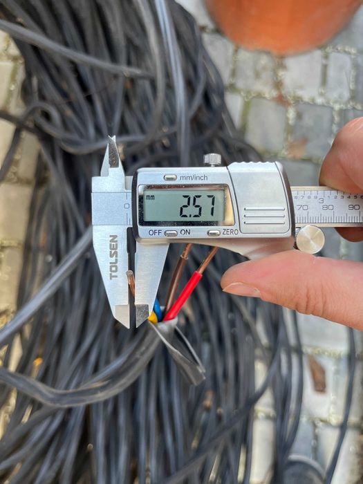 Кабель силовий 2.5х4, мідний, 120 метрів бухта