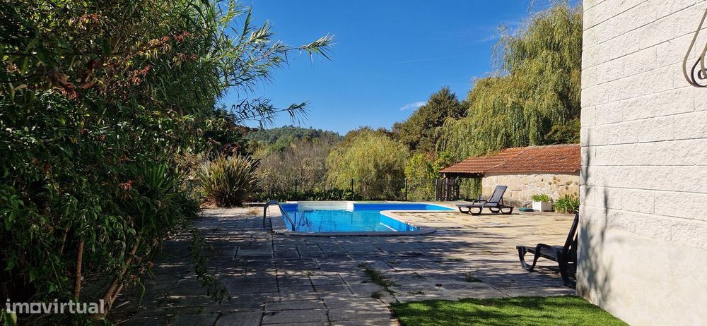 Quinta em São Miguel do Mato, Vouzela - 2 Quartos e Piscina