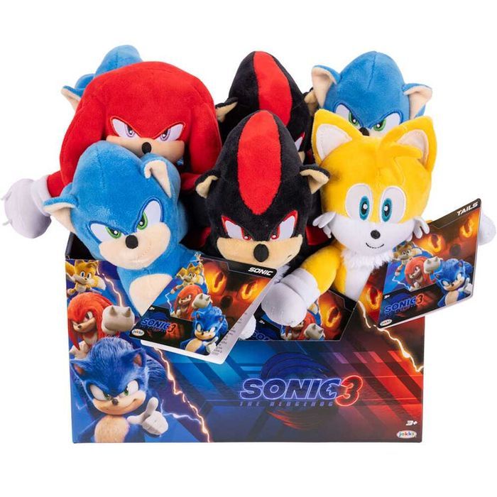 Sonic The Hedgehog Movie 3 Oryginalna Maskotka Pluszowa Tails 25cm