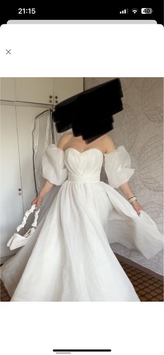 Свадебное платье !НЕ ВЕНЧАНОЕ! Размер  36/38