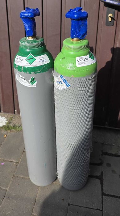 Butla  mała Argon Mix spawanie migomat tig pełna