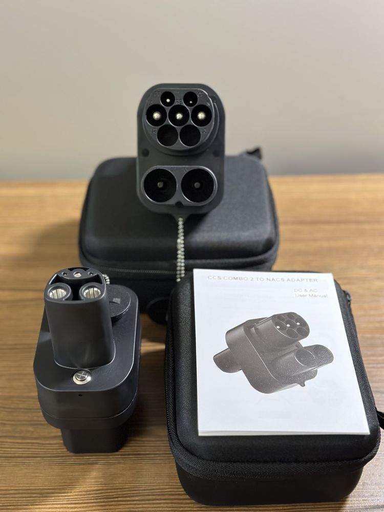 Перехідник CCS 2 + type 2 Combo Tesla 3 Y X S