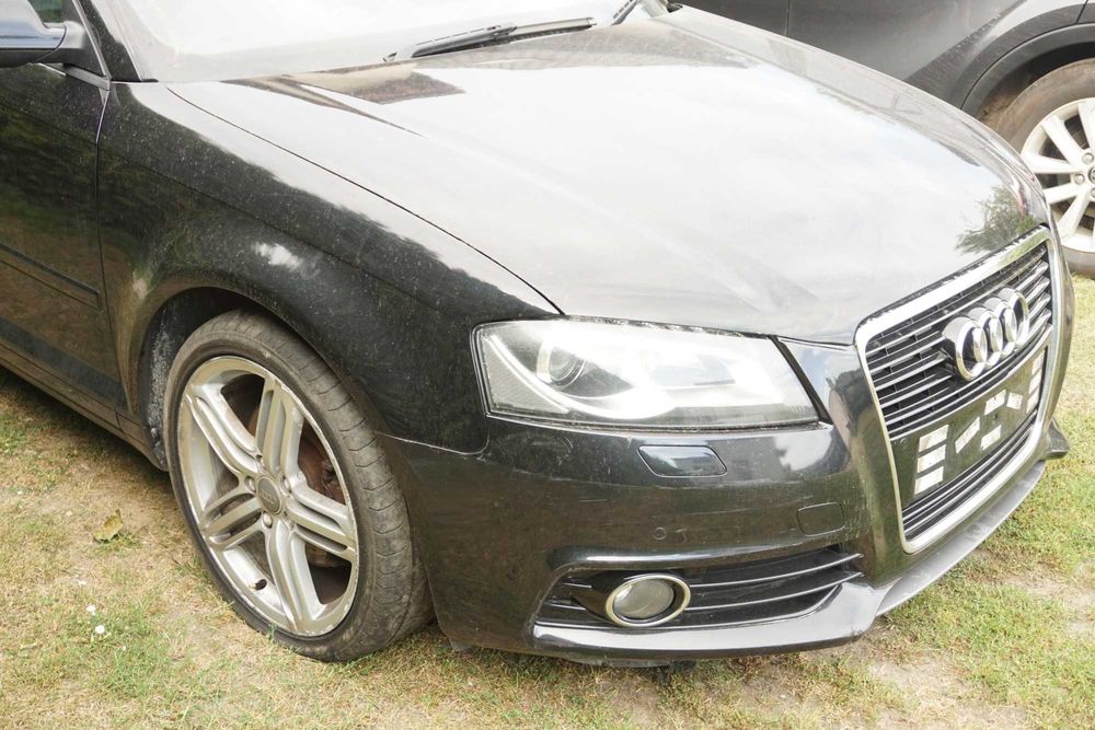 Audi a3 8P lift S-line Kompletny przód 3D maska zderzak xenon LZ9Y *