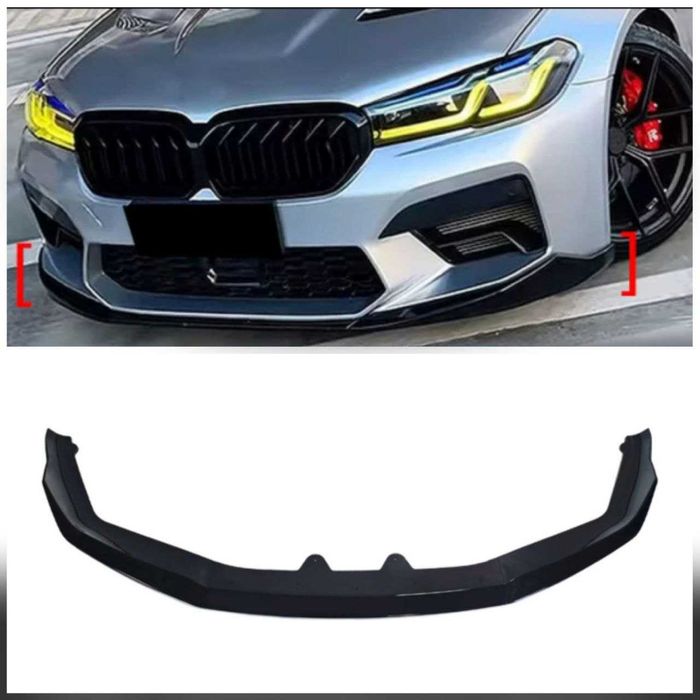 Сплітер BMW M5 G30 F90 диффузор спойлер губа пороги обвес сплiтер