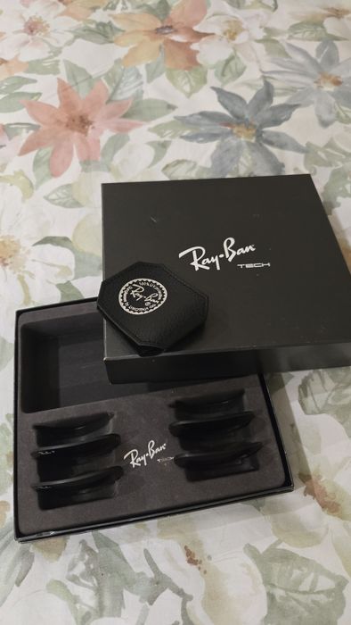2 pares de lentes originais Ray Ban para óculos de sol