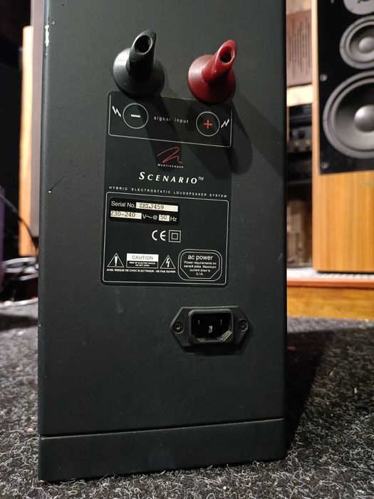 Martin Logan Scenario електростатичні гібридні АС Hi-End USA