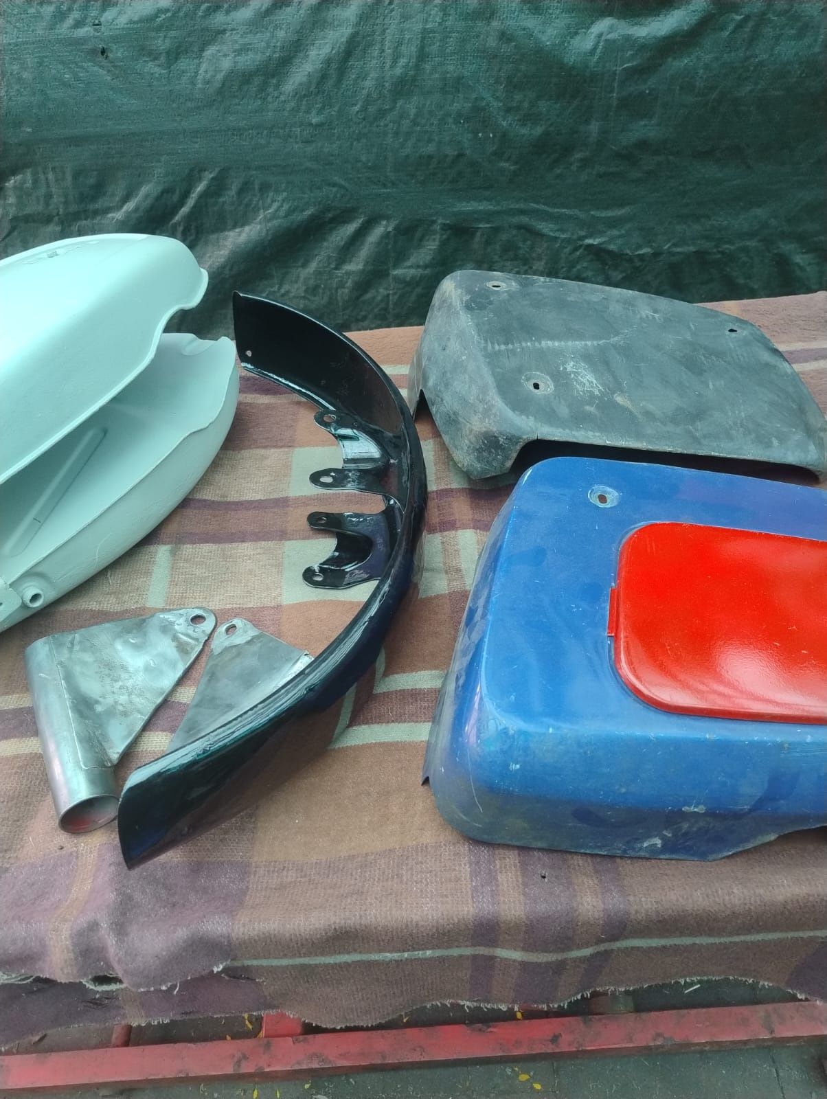 Blachy do motocykla MZ TS 150