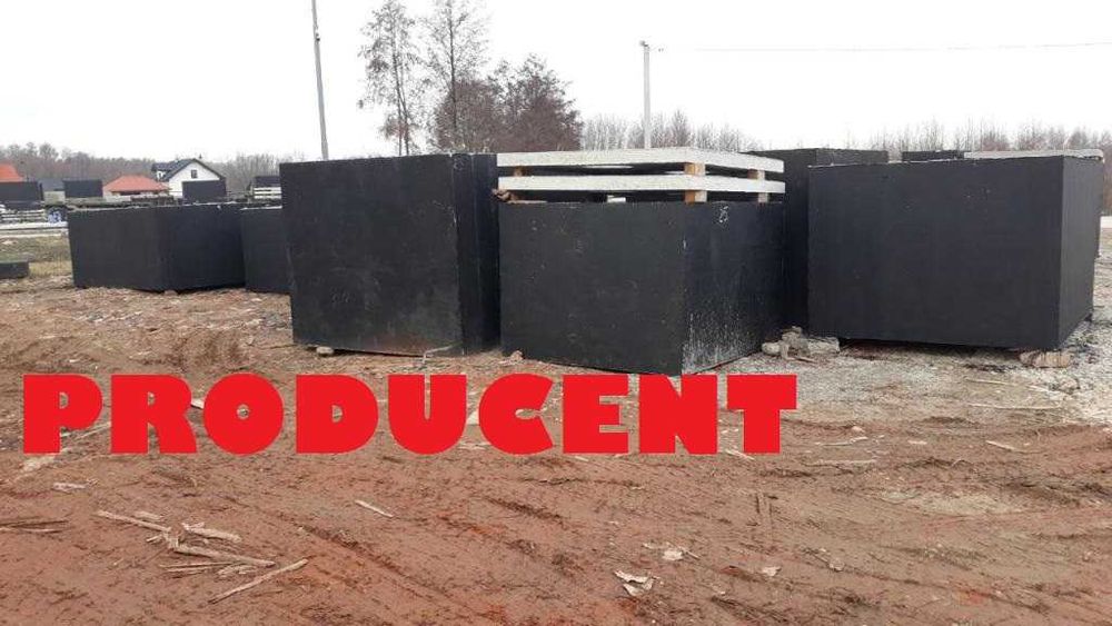 Szamba zbiorniki betonowe Piwnica-ziemianka Kompleksowo z wykopem