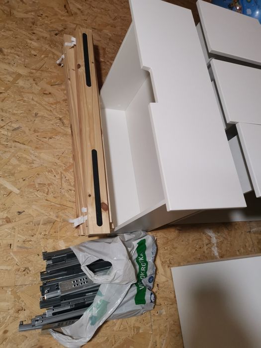 Rama łóżka łóżko NORDLI IKEA 160 x 200