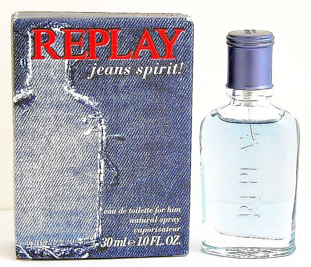 Replay Jeans Spirit Men EDT 30ml - Woda toaletowa męska spray.