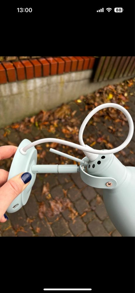 Kinkiety 2 sztuki lampy miętowe nowe