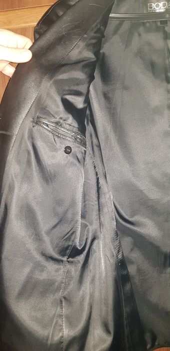 Чоловічий шкіряний піджак Bodan