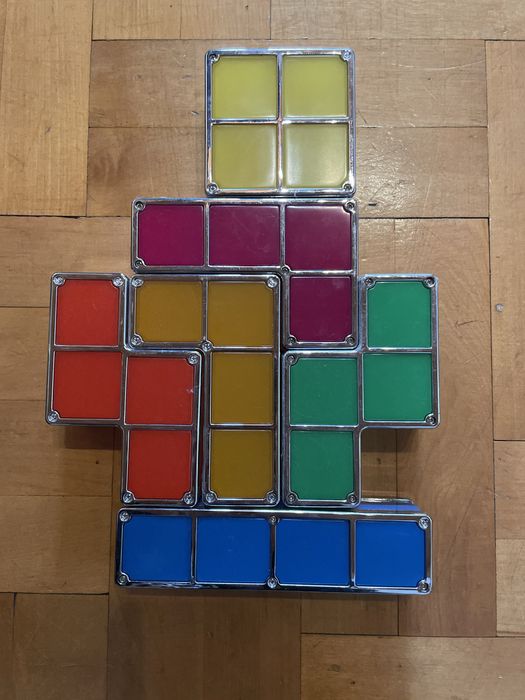 Lampka TETRIS, ozdoba dla fana RETRO gier