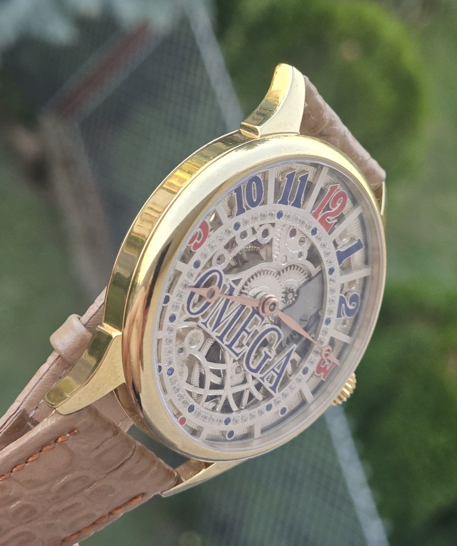 Zegarek Omega skeleton cudo