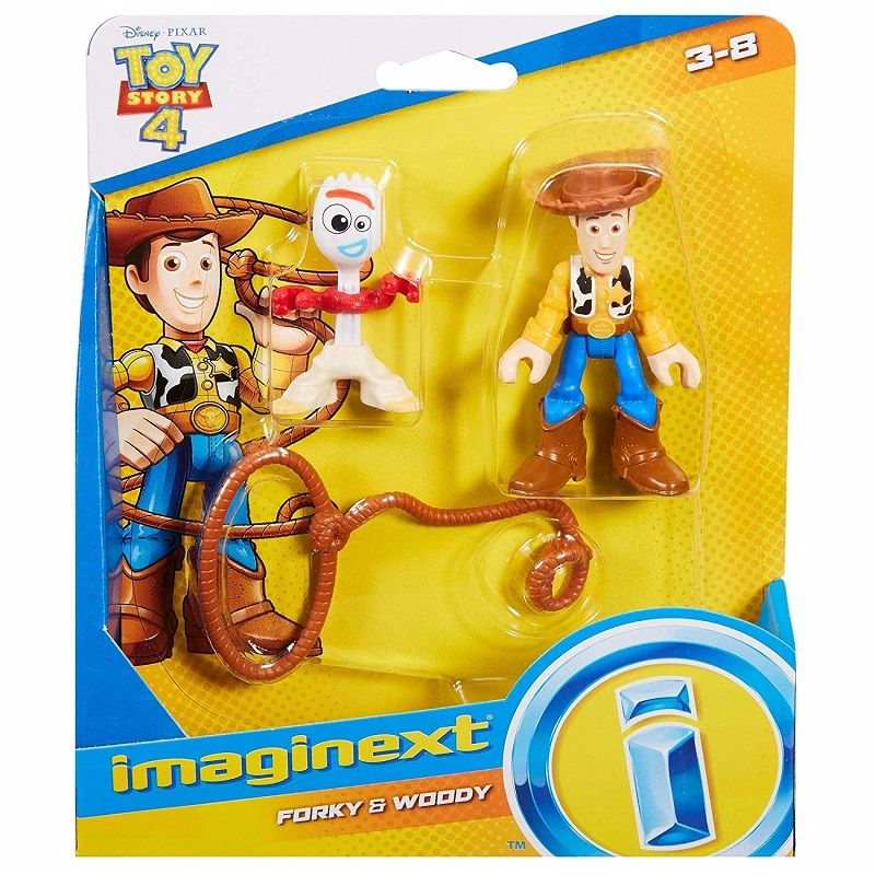 IMAGINEXT FISHER-PRICE Toy Story 4 Chudy i Forky