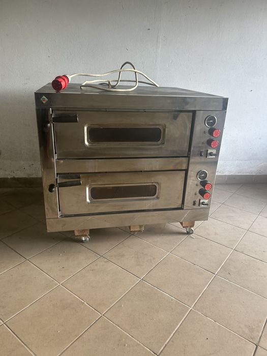 Piec do pizzy dwukomorowy RM Gastro bardzo dobry stan