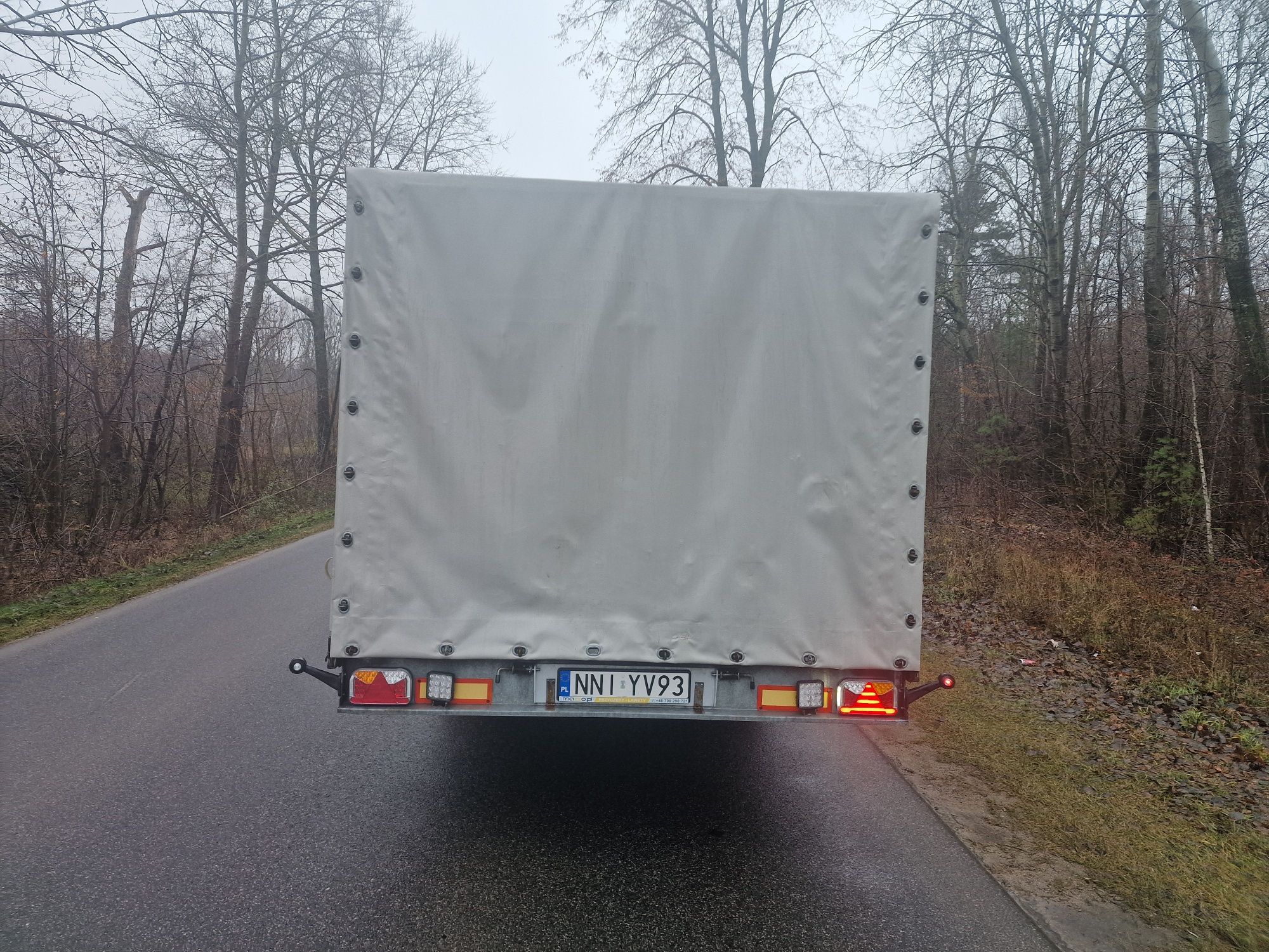 Przyczepa Niewiadów BR2 3500 DMC 2021R 2550 KG ładowności