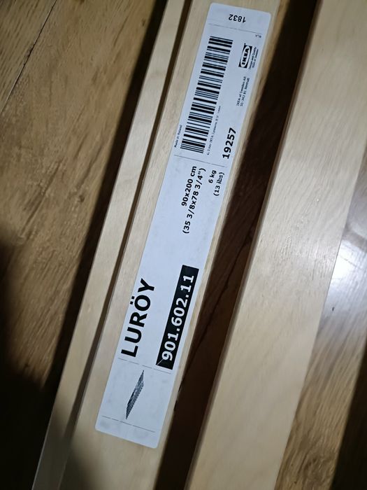 Dno do łóżka 90x200 ikea model Luroy