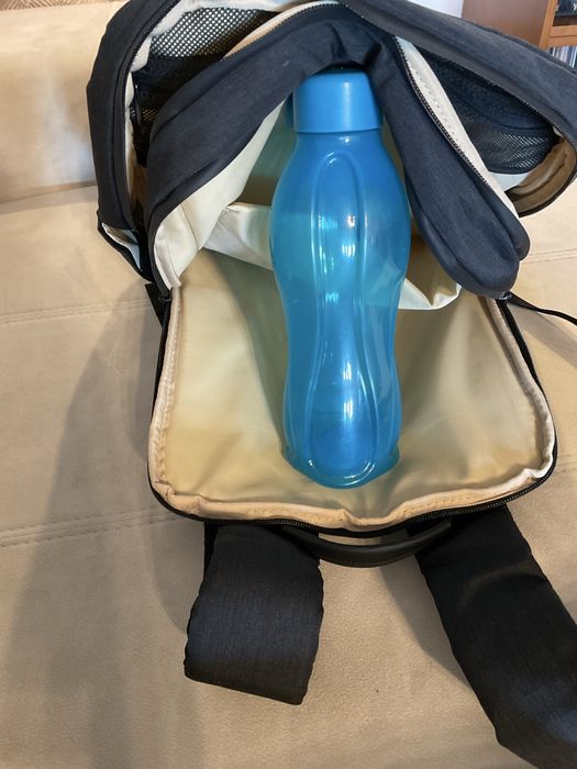 Mochila Qilive Cinza – Para Portátil, Moderna e Confortável