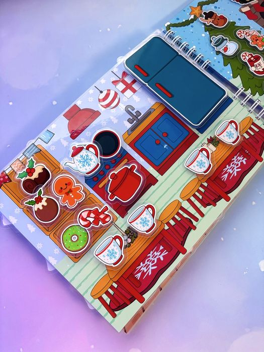 Альбом на липучках "Щенячий патруль. Зимова місія"