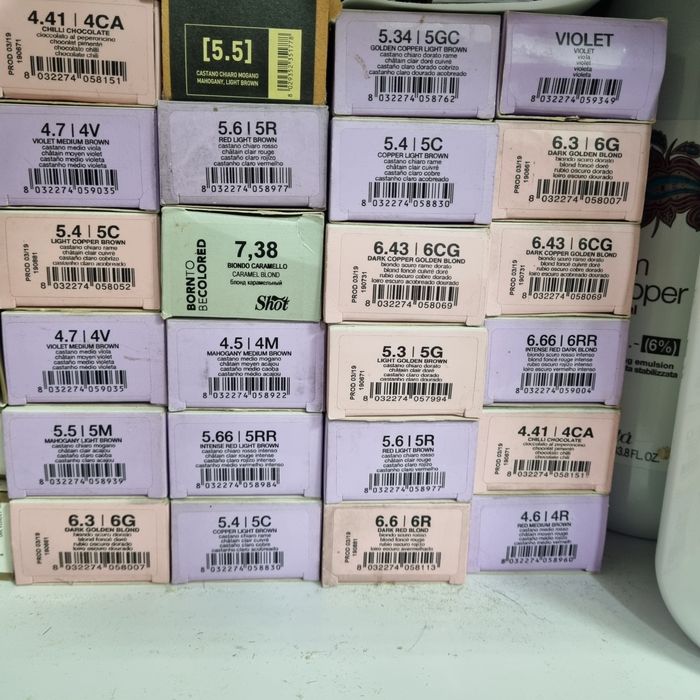 Продам залишки професійної фарби